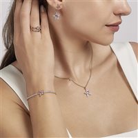 Collana Mabina Donna STARLET in Argento Cubic Zirconia 553515 - 553515